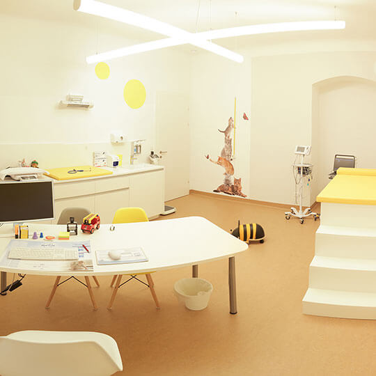 Kinderärzte Graz Leonhard Ordination Zimmer 1